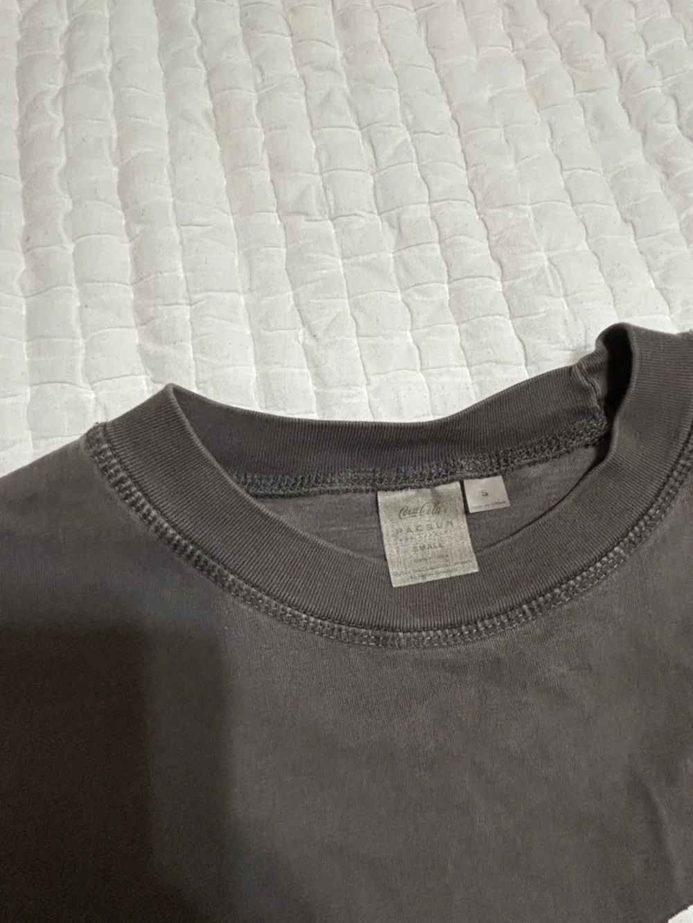 PacSun Black Short Sleeve Coca Cola Logo Tee